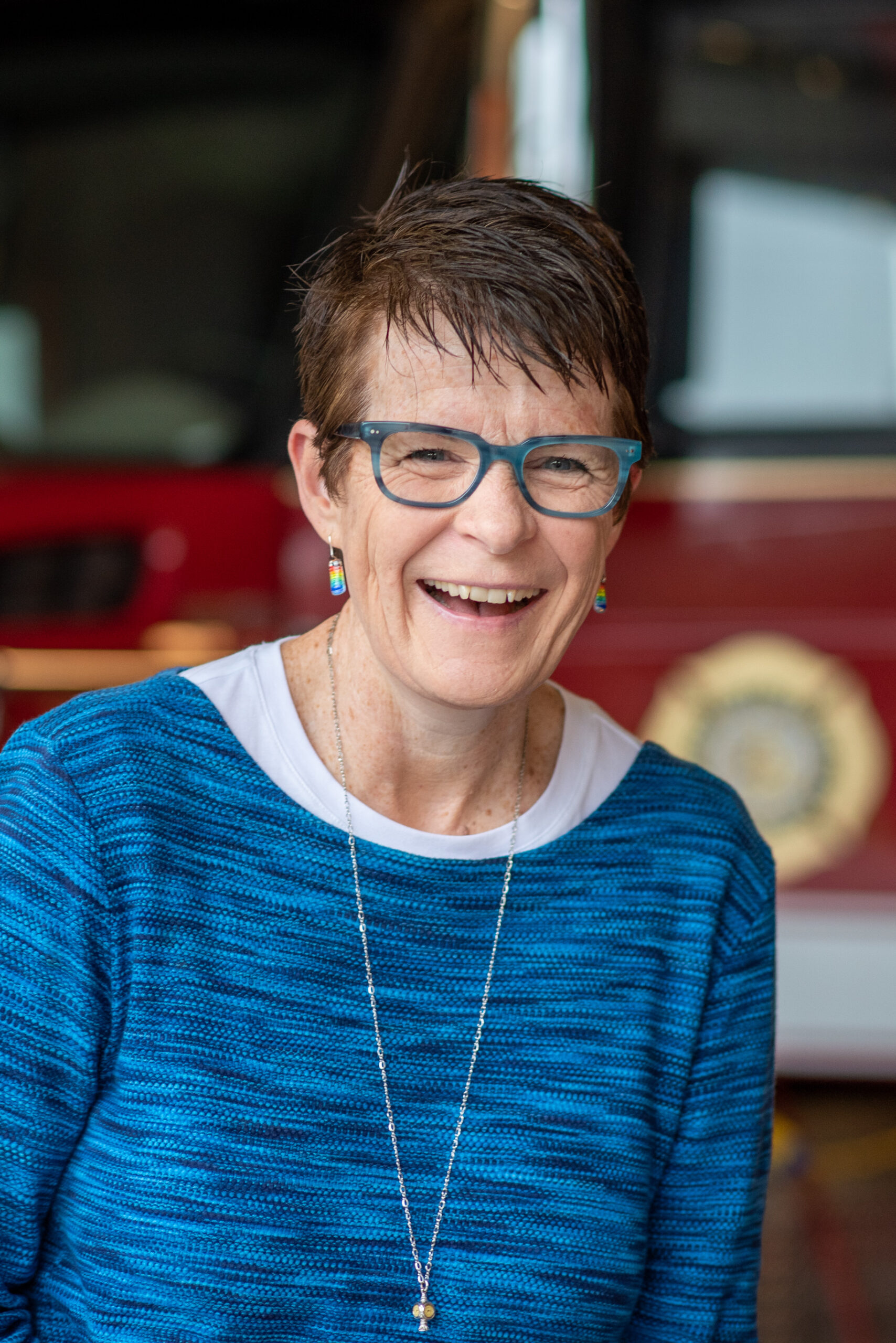 Cronin-Mary-E.-headshot-FD-credit-Meredith-Hunnibell Mary E. Cronin at a Cape Cod firehouse