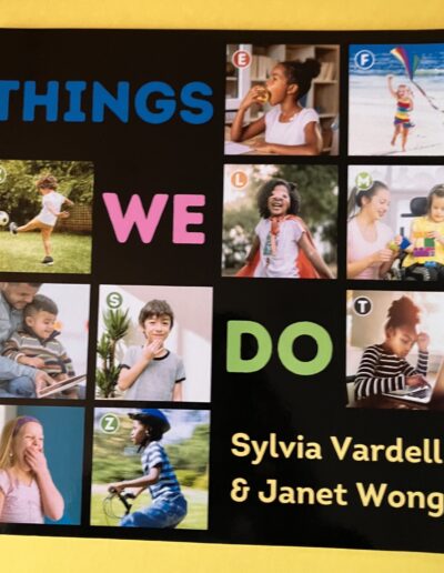 Book cover, Things We Do poetry anthology